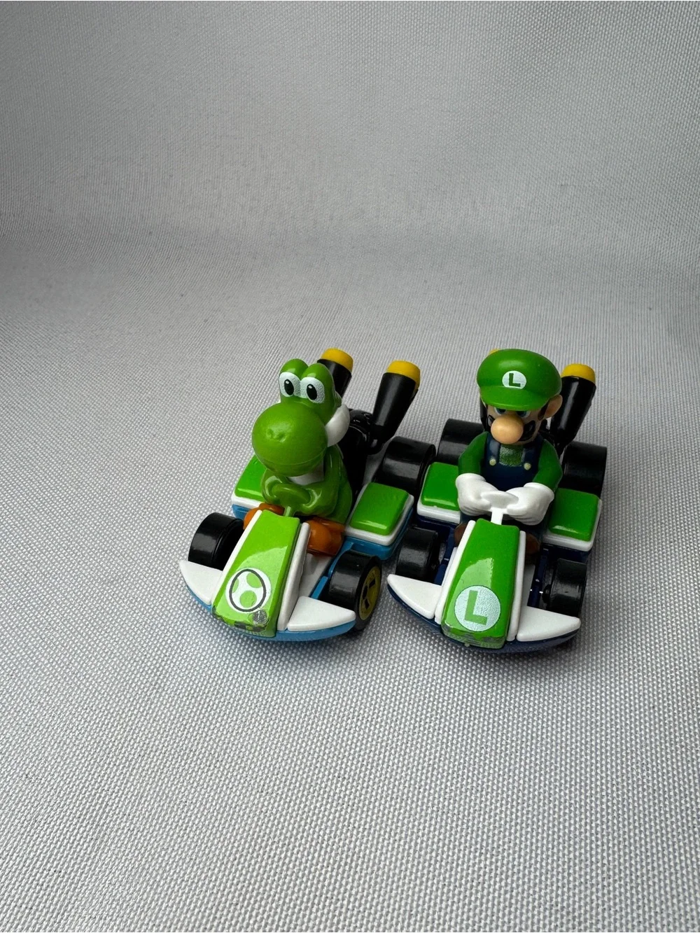 Lot of 8 Nintendo Mario Kart Toy cars Set